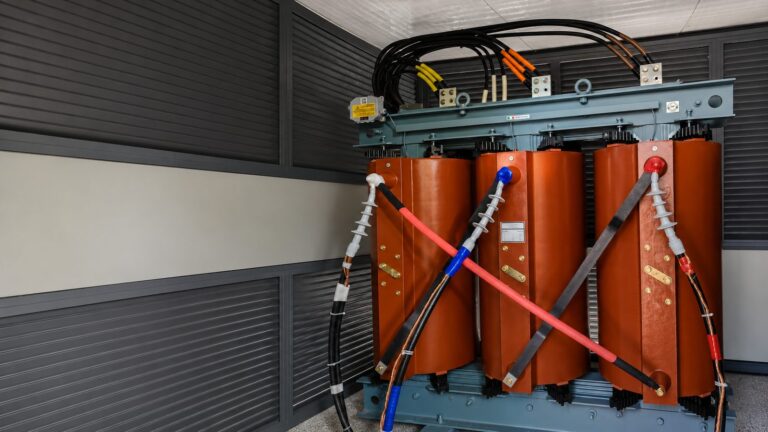 Instalación de transformador seco